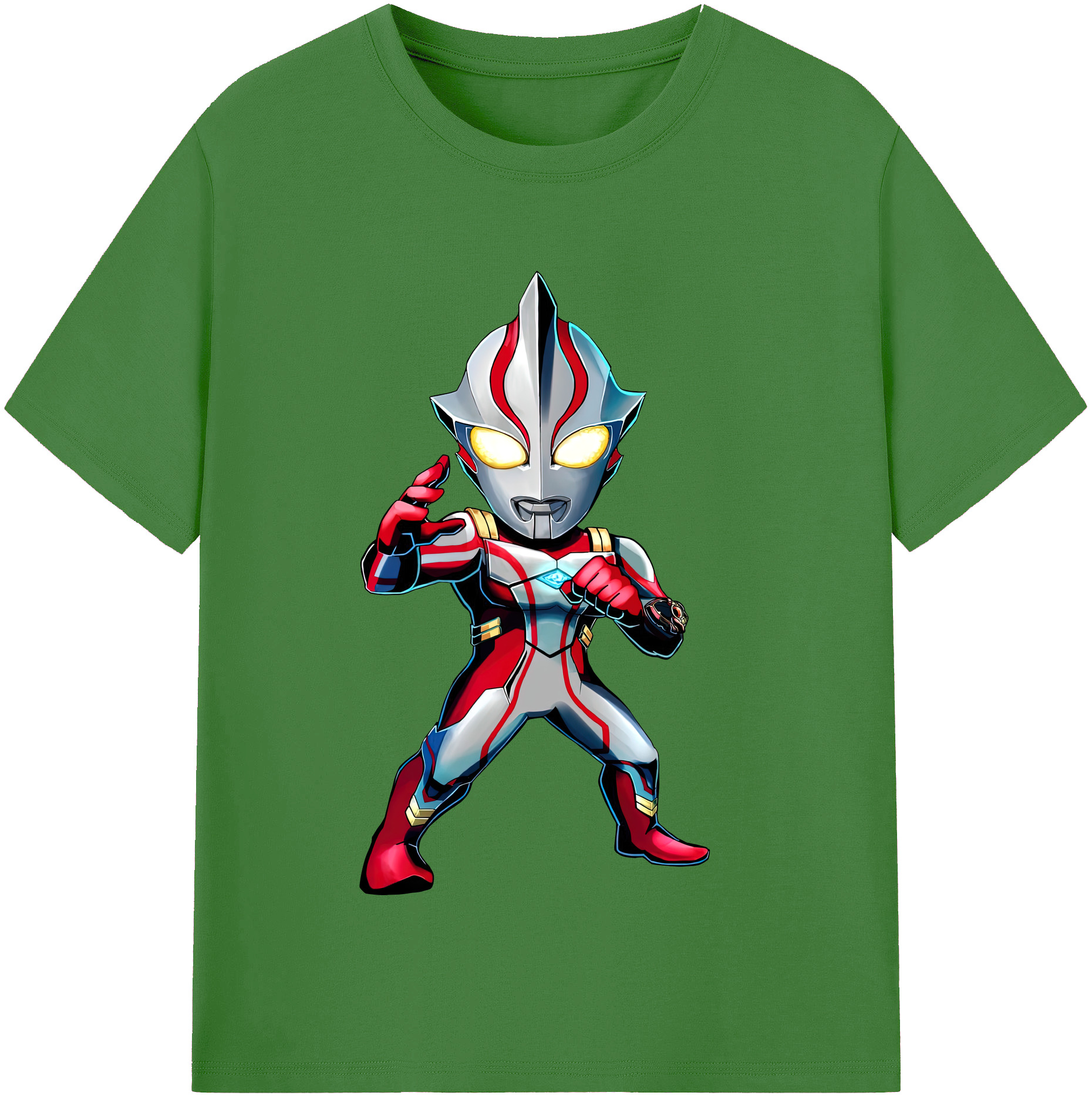 （画像用） ウルトラマン Ultraman レディースカジュアルプリントTシャツ（綿100％）